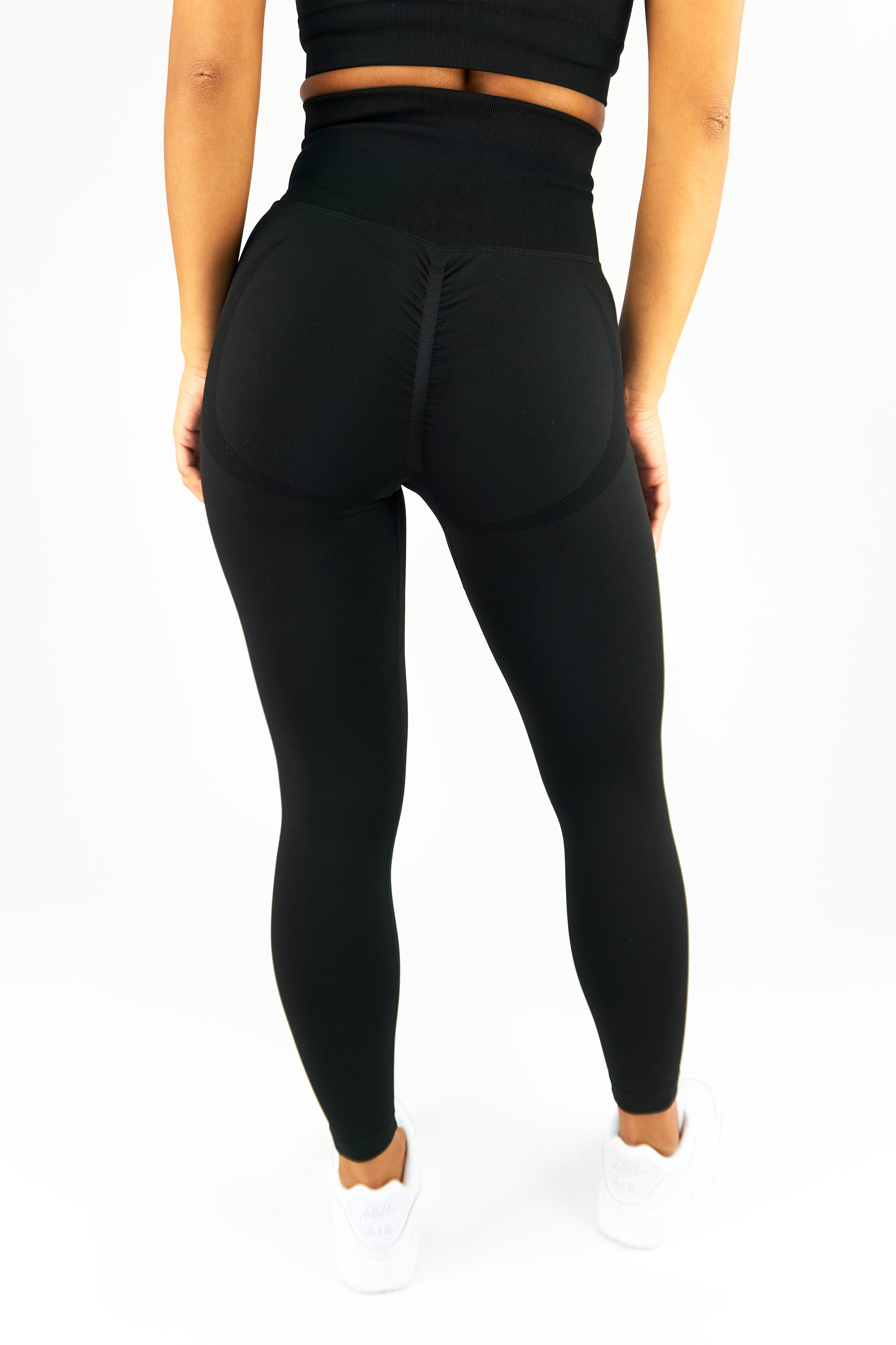 Sport Leggings für Damen mit Push Up Effekt, Sportleggings mit Scrunch Butt Lifting