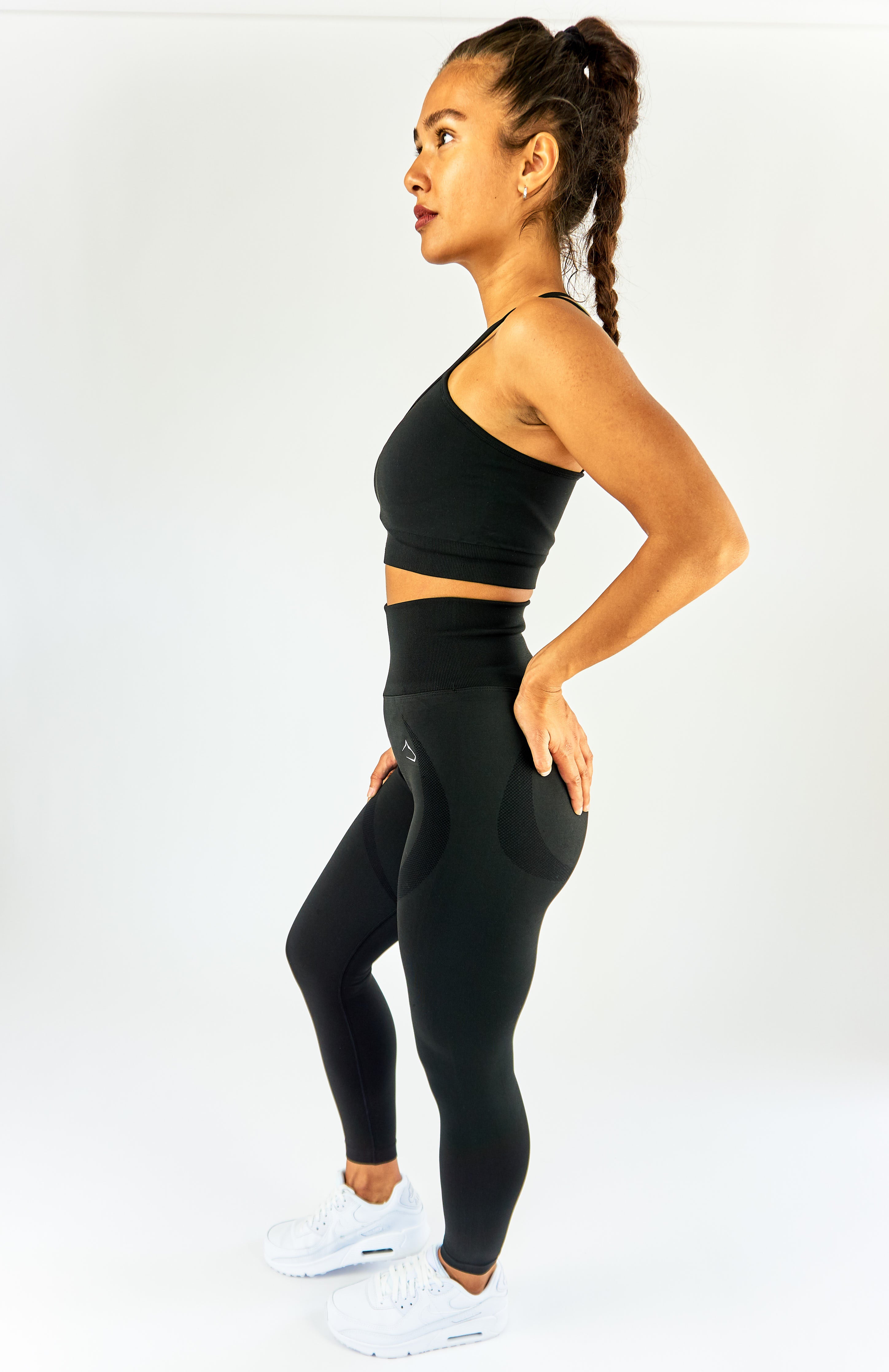 Sport Leggings für Damen mit Push Up Effekt, Sportleggings mit Scrunch Butt Lifting